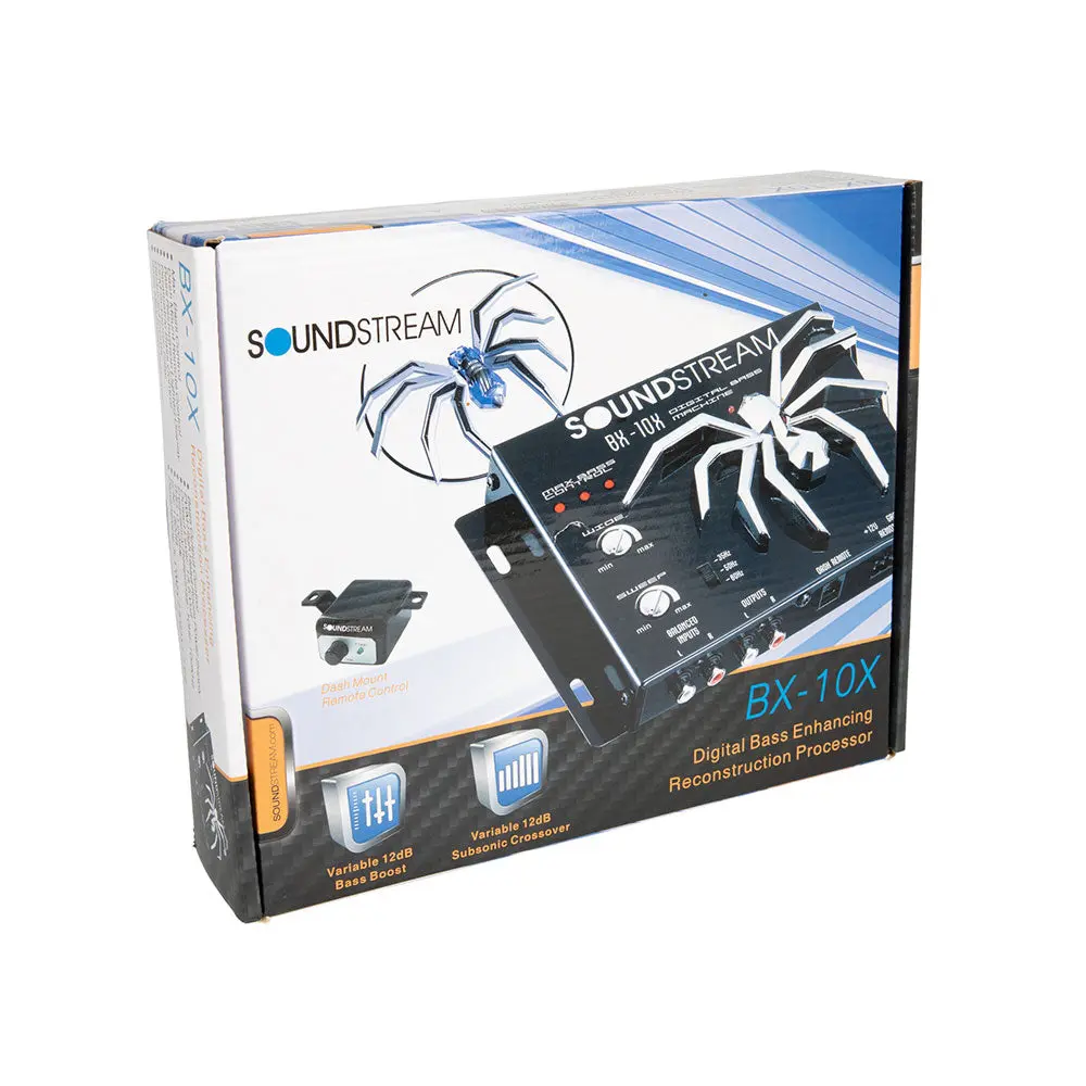 BX-10X | Digital Bass Reconstruction Processor – Enhance Bass, Subsonic Filter, Adjustable Frequency, and Remote Control - Image 7