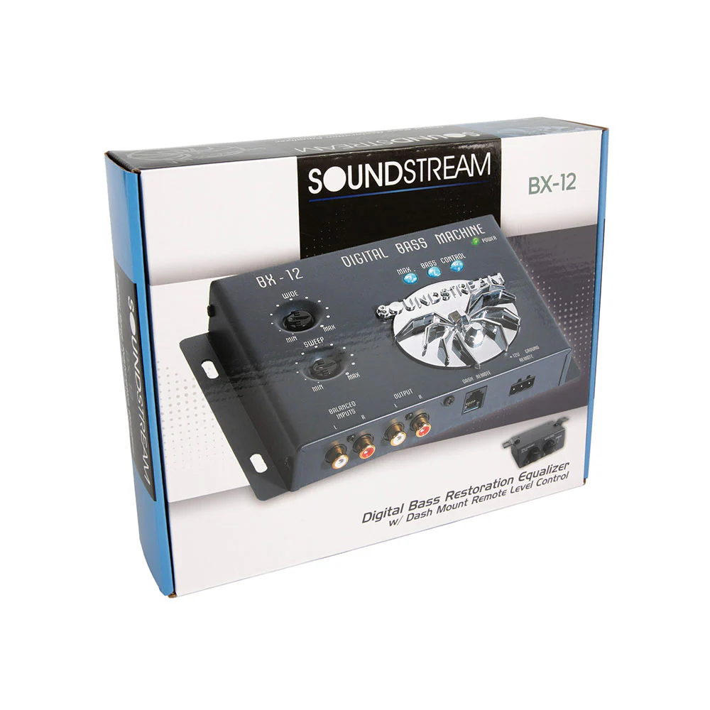 BX-12 | Digital Bass Processor with Harmonic Reconstruction & Dash Remote - Image 7