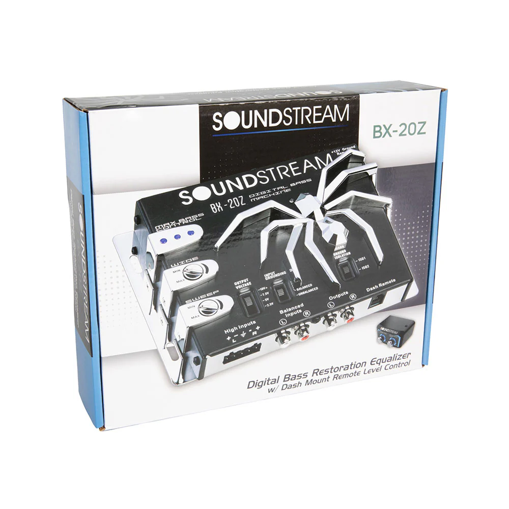 BX-20Z | Digital Bass Reconstruction Processor – Maximize Low-End Impact in Your Car Audio System - Image 7