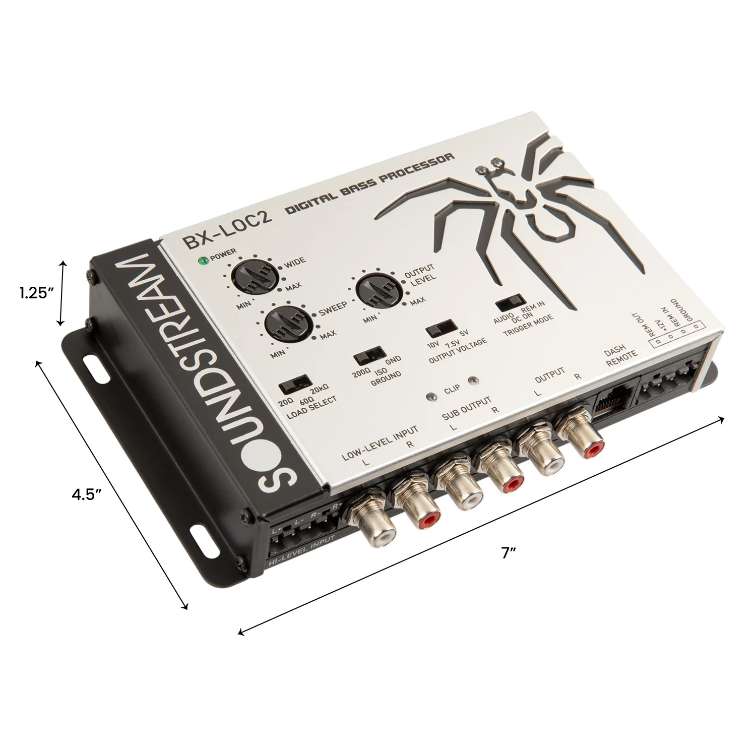 BX-LOC2 | Digital Bass Reconstruction Processor with 2-Channel Line Output Converter - Image 4
