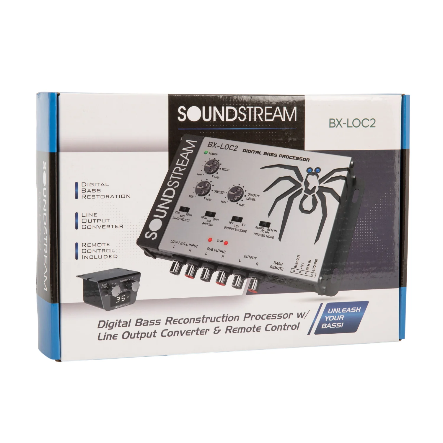 BX-LOC2 | Digital Bass Reconstruction Processor with 2-Channel Line Output Converter - Image 6