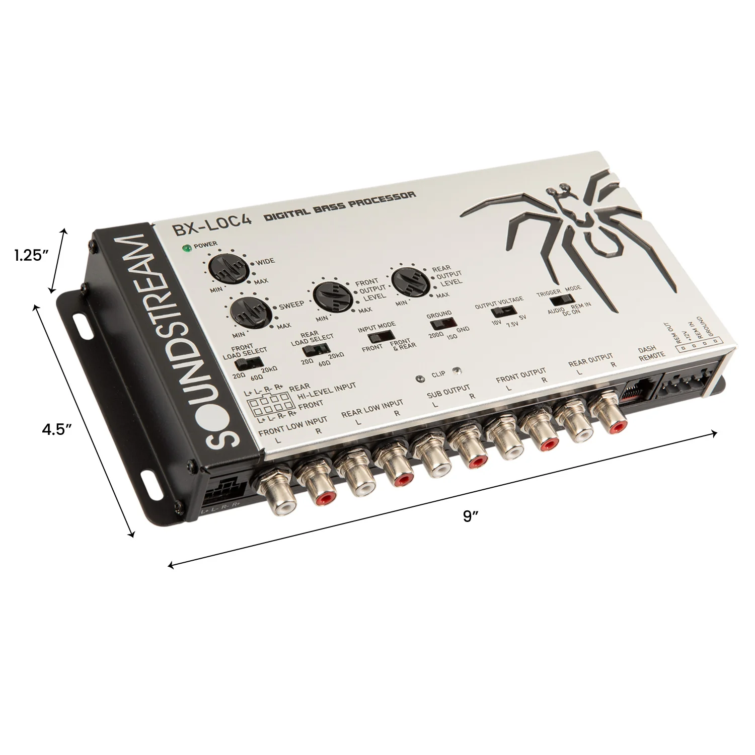 BX-LOC4 | Digital Bass Reconstruction Processor with 4-Channel Line Output Converter - Image 5