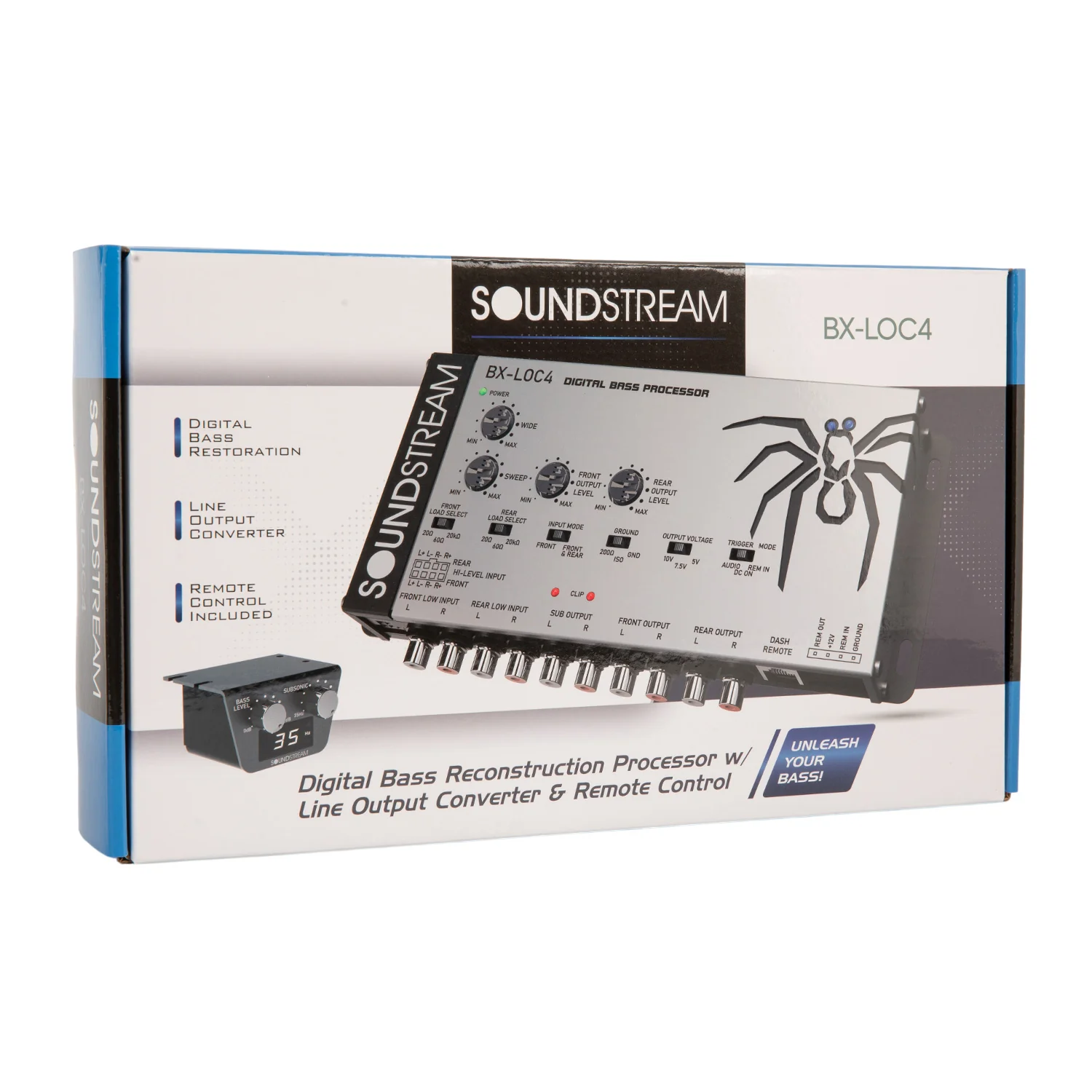 BX-LOC4 | Digital Bass Reconstruction Processor with 4-Channel Line Output Converter - Image 7