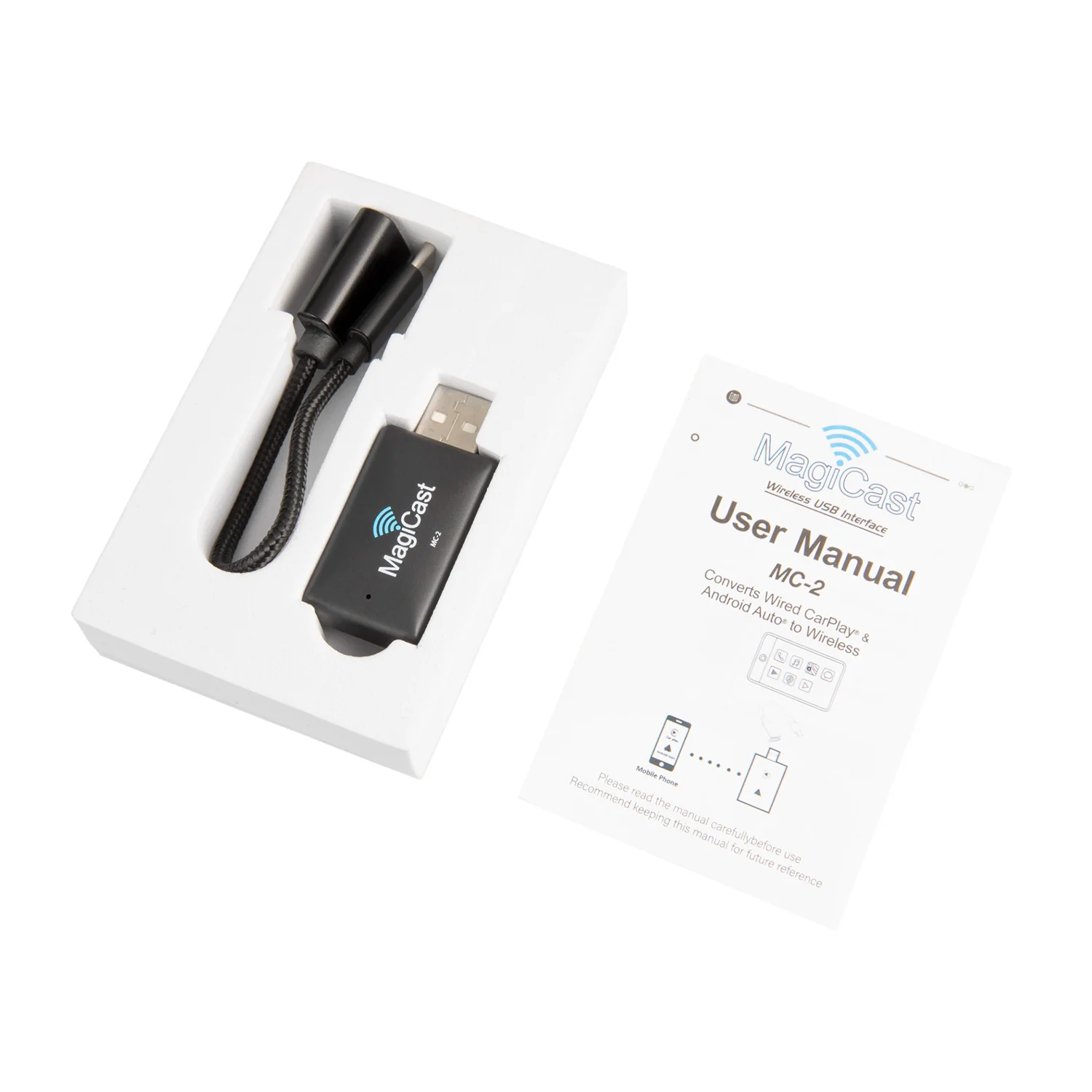 MC-2 MagiCast | Wireless Adapter for Apple CarPlay® & Android Auto™ - Image 3