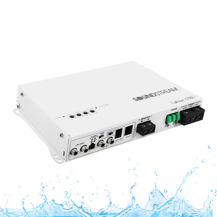 MR1.2000D Marine Monoblock Amplifier - Compact 2000W Class D Power – Soundstream