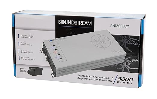 PN1-3000DX | Picasso Nano Series 3000W Monoblock 1 Channel Amplifier - Image 6