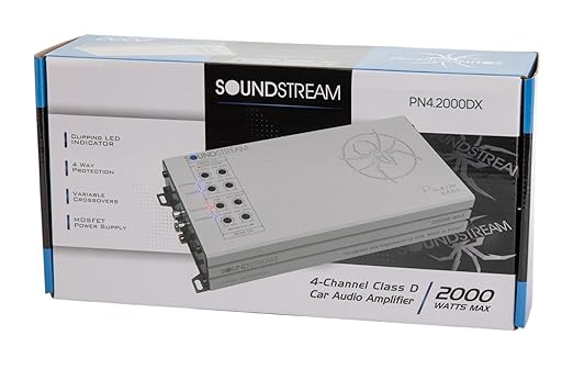 PN4-2000DX | Picasso Nano Series 2000W 4 Channel Amplifier - Image 6