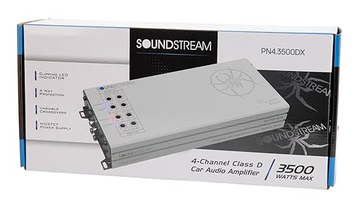 PN4-3500DX | Picasso Nano Series 3500W 4 Channel Amplifier - Image 6