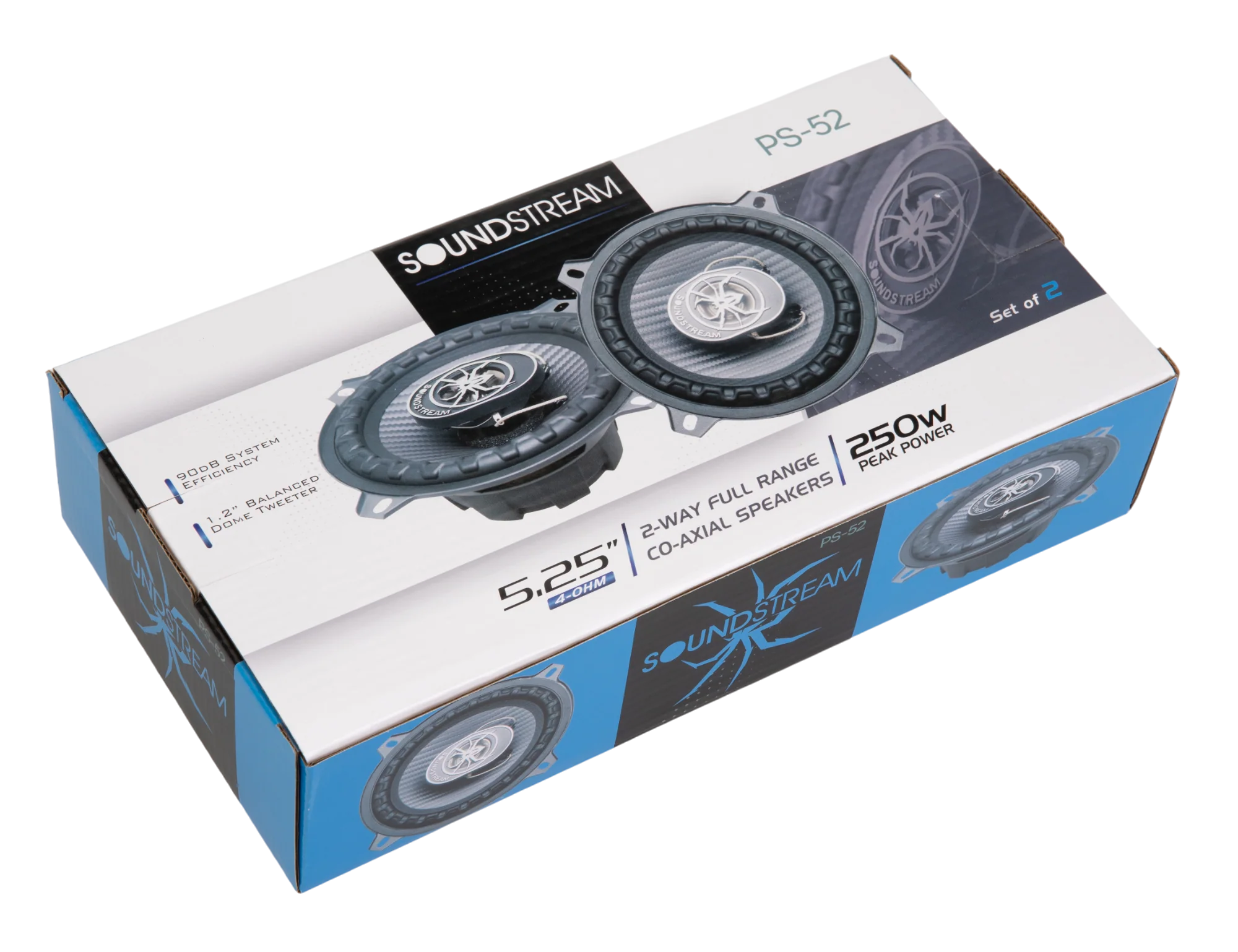 PS-52 | 5.25" 2-Way Full Range Coaxial Speakers 250W (Pair) - Image 6