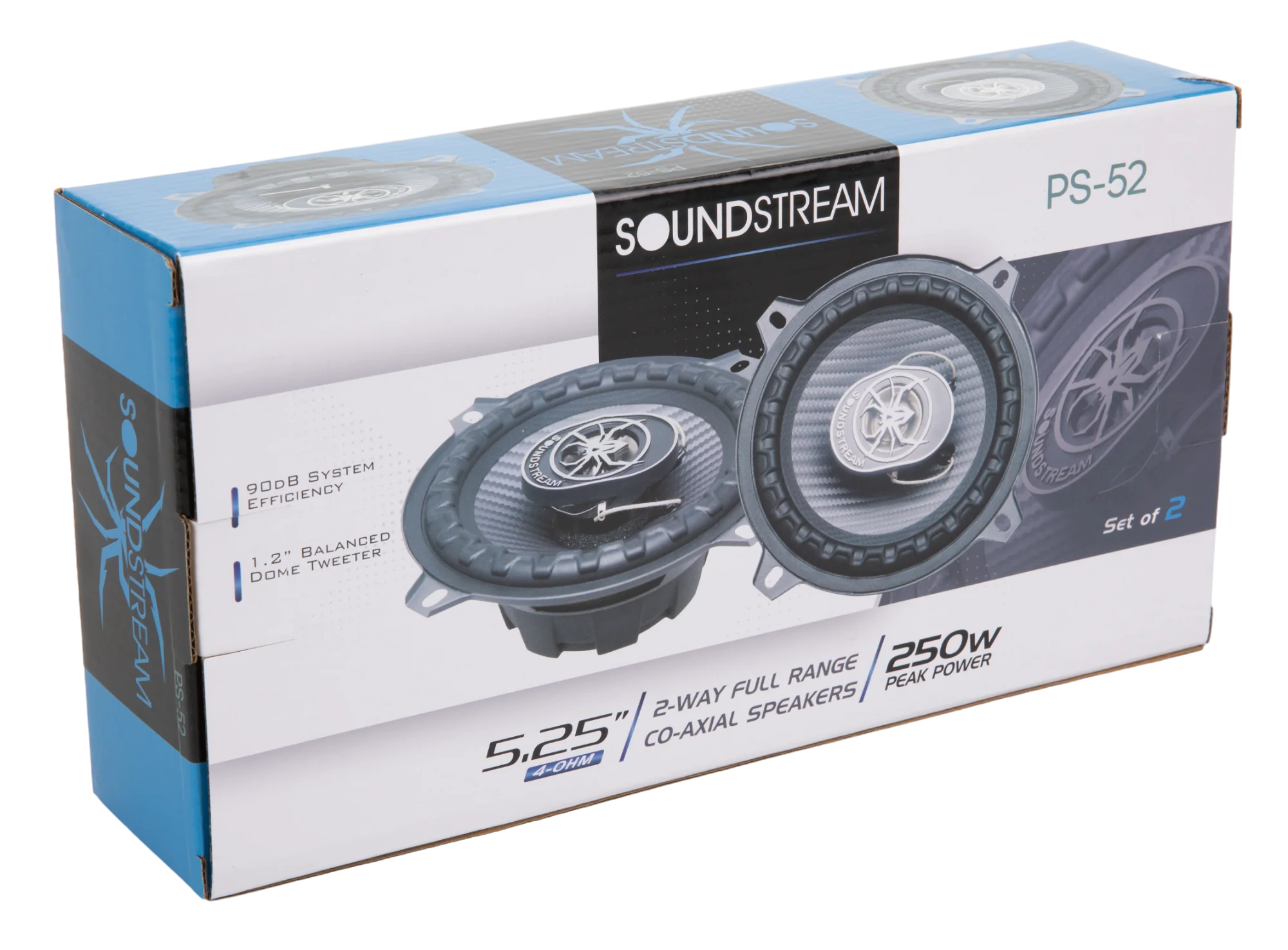 PS-52 | 5.25" 2-Way Full Range Coaxial Speakers 250W (Pair) - Image 7