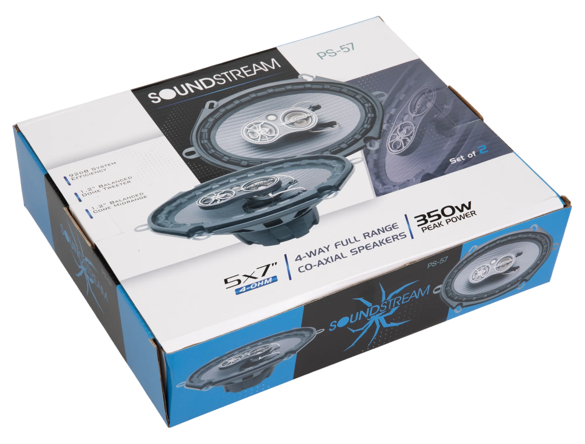 PS-57 | 5x7" 4-Way Full Range Coaxial Speakers 350W (Pair) - Image 6