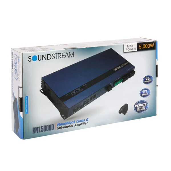 RN1-5000D | Rubicon Nano Series 5,000W Class D Monoblock Amplifier - Image 4