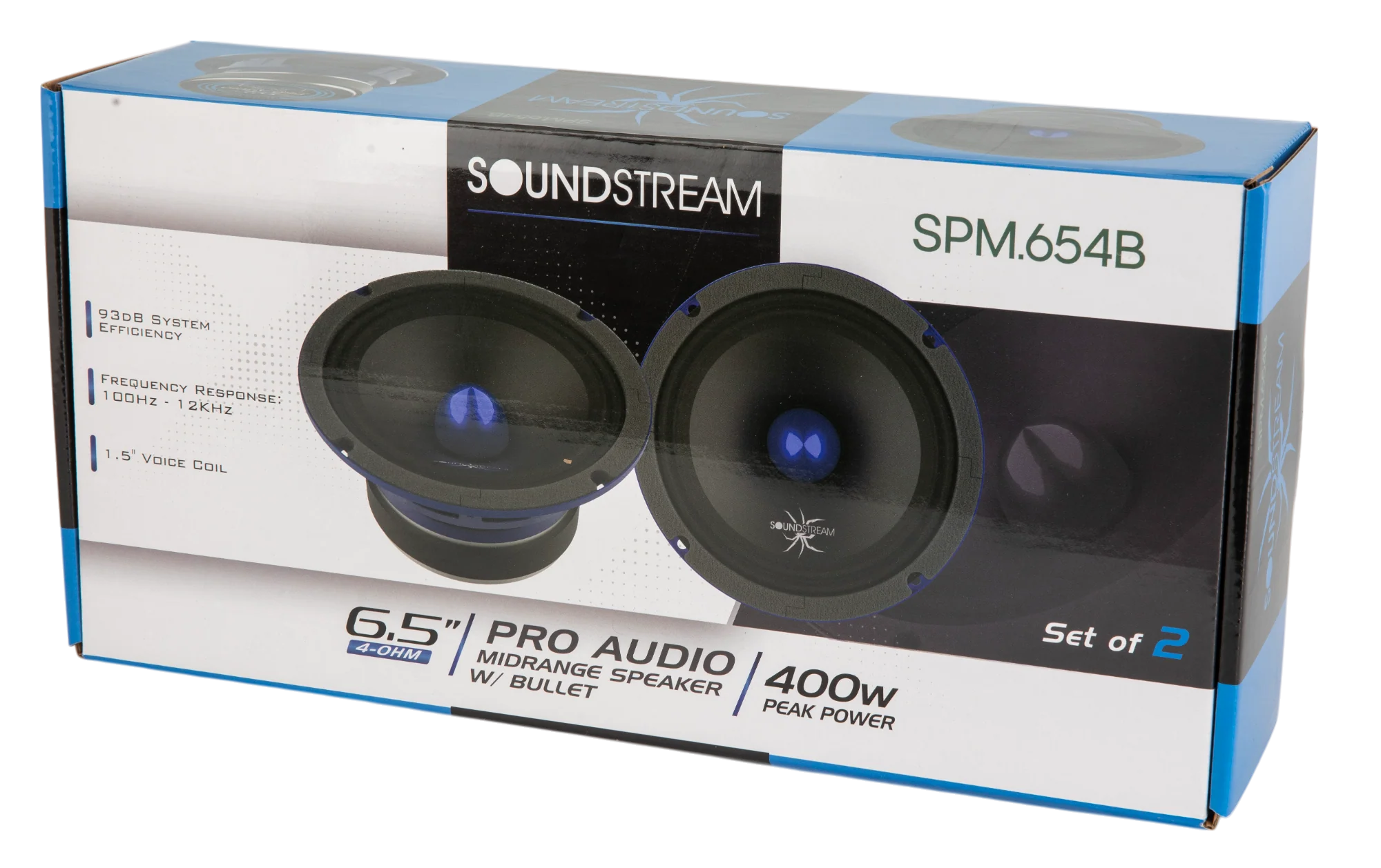 SPM.654B | 6.5" Pro Audio Midrange Speaker with Bullet 400W (Pair) - Image 5