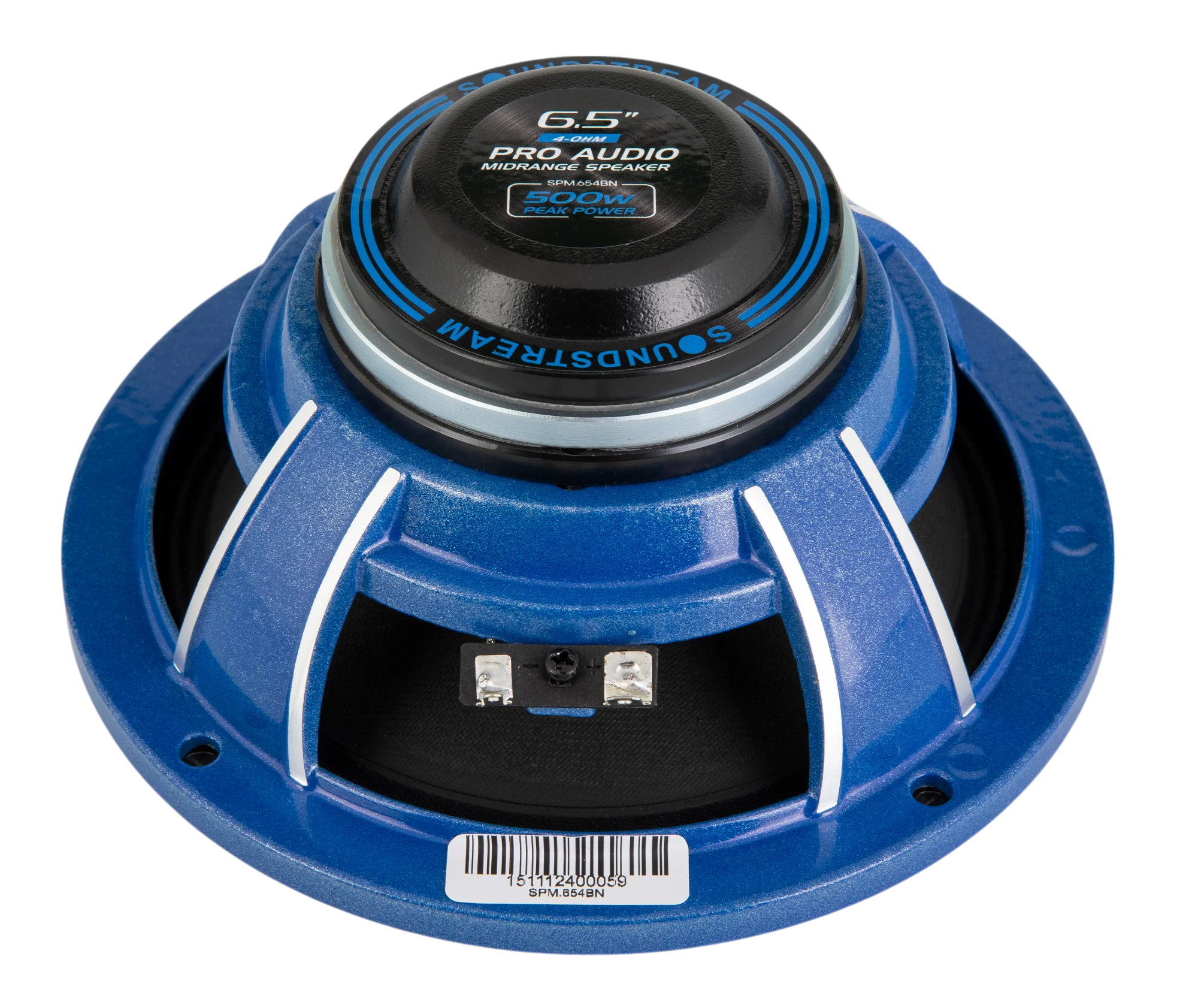 SPM.654BN | 6.5" Pro Audio Midrange Die-cast Neodymium Bullet Speaker 500W - Pair - Image 4