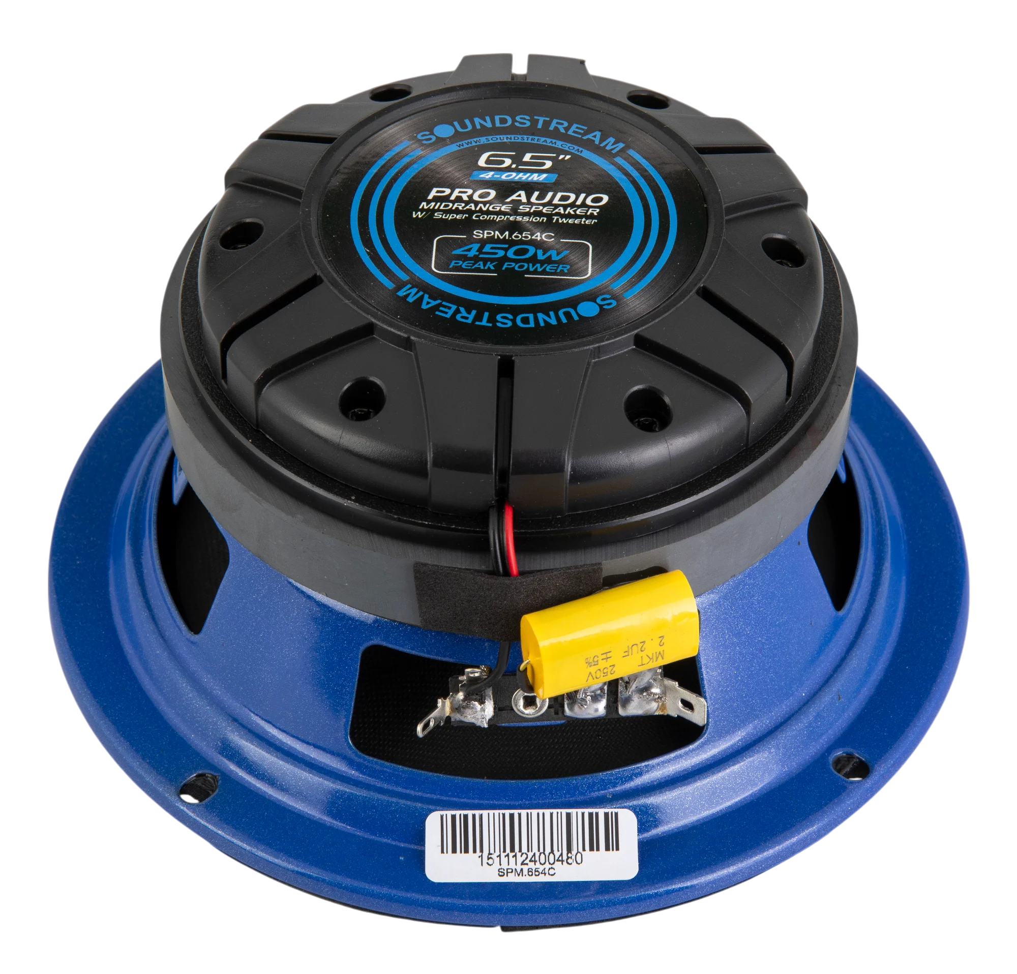 SPM.654C | 6.5" Midrange Pro Audio Loudspeaker w/ Super Compression Tweeter - 450W (Pair) - Image 4