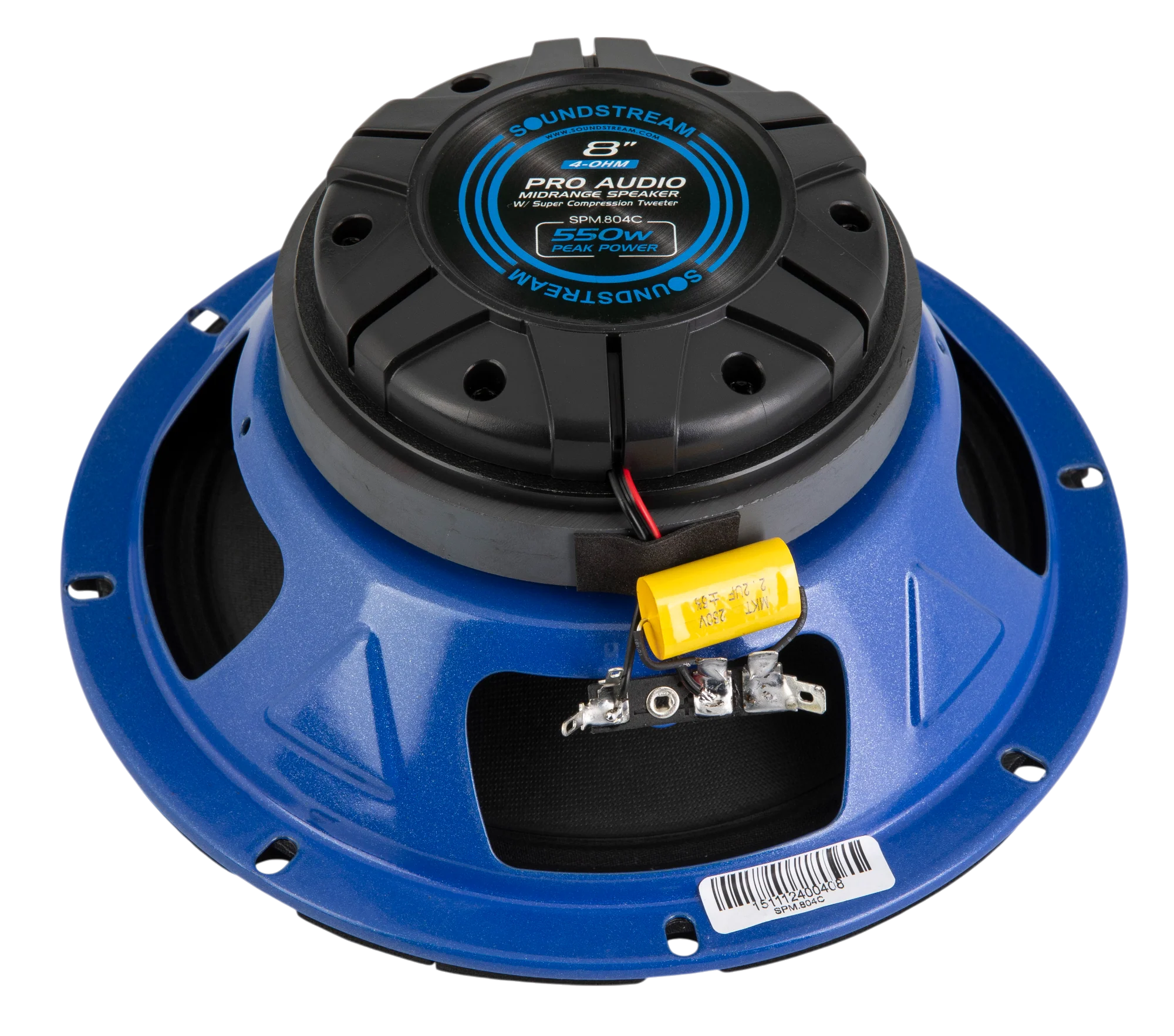 SPM.804C | 8" Midrange Pro Audio Loudspeaker w/ Super Compression Tweeter - 600W (Pair) - Image 4