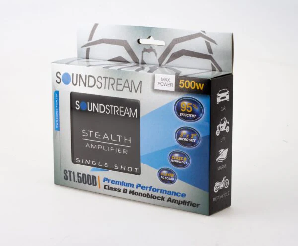 ST1-500D | Stealth Shot Series 500W Class D Sub Amplifier - Image 5