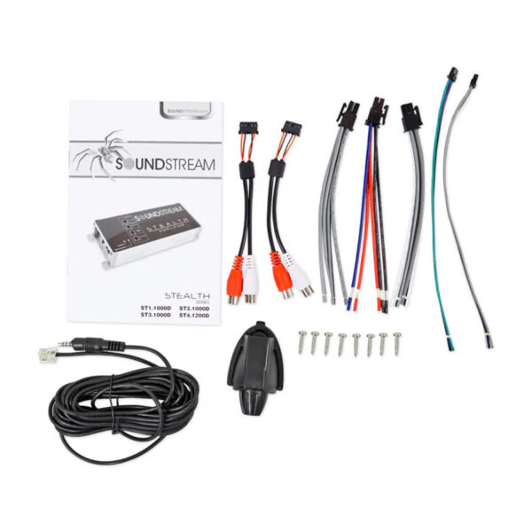 ST3.1000D | Stealth Series 1000W Class D 3-Channel Amplifier - Image 4