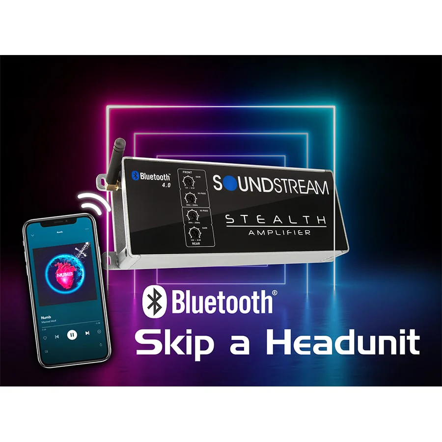 ST4.1000DB | Bluetooth 4-Channel Class D Amplifier - Compact Power for Any Vehicle - Image 5