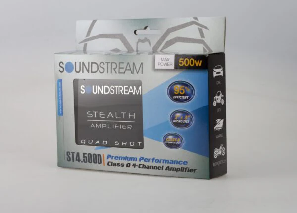 ST4.500D | Micro 4-Channel 500W Class-D Amplifier for Car Audio Precision - Image 5