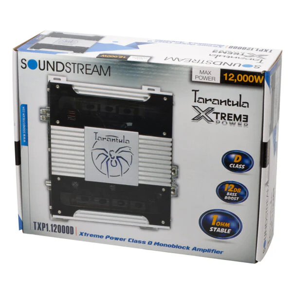TXP1‑12000D | 12,000 Watt Tarantula Monoblock Amplifier for Serious SPL Performance - Image 4