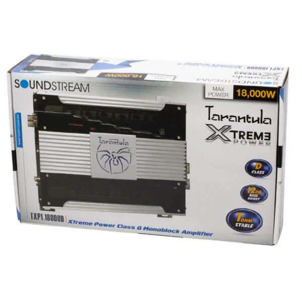 TXP1‑18000D | 18,000 Watt 1Ω Stable Monoblock Class D Amp – 7,000W RMS / 18,000W Peak SPL Power - Image 8