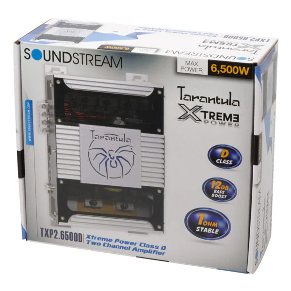 TXP2‑6500D | Tarantula XP 2-Channel 6500W Class D Amplifier - Image 6