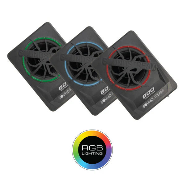 USB-10DL | Under Seat Enclosure w/ 8″ Subwoofer & RGB LED Lighting - Image 3
