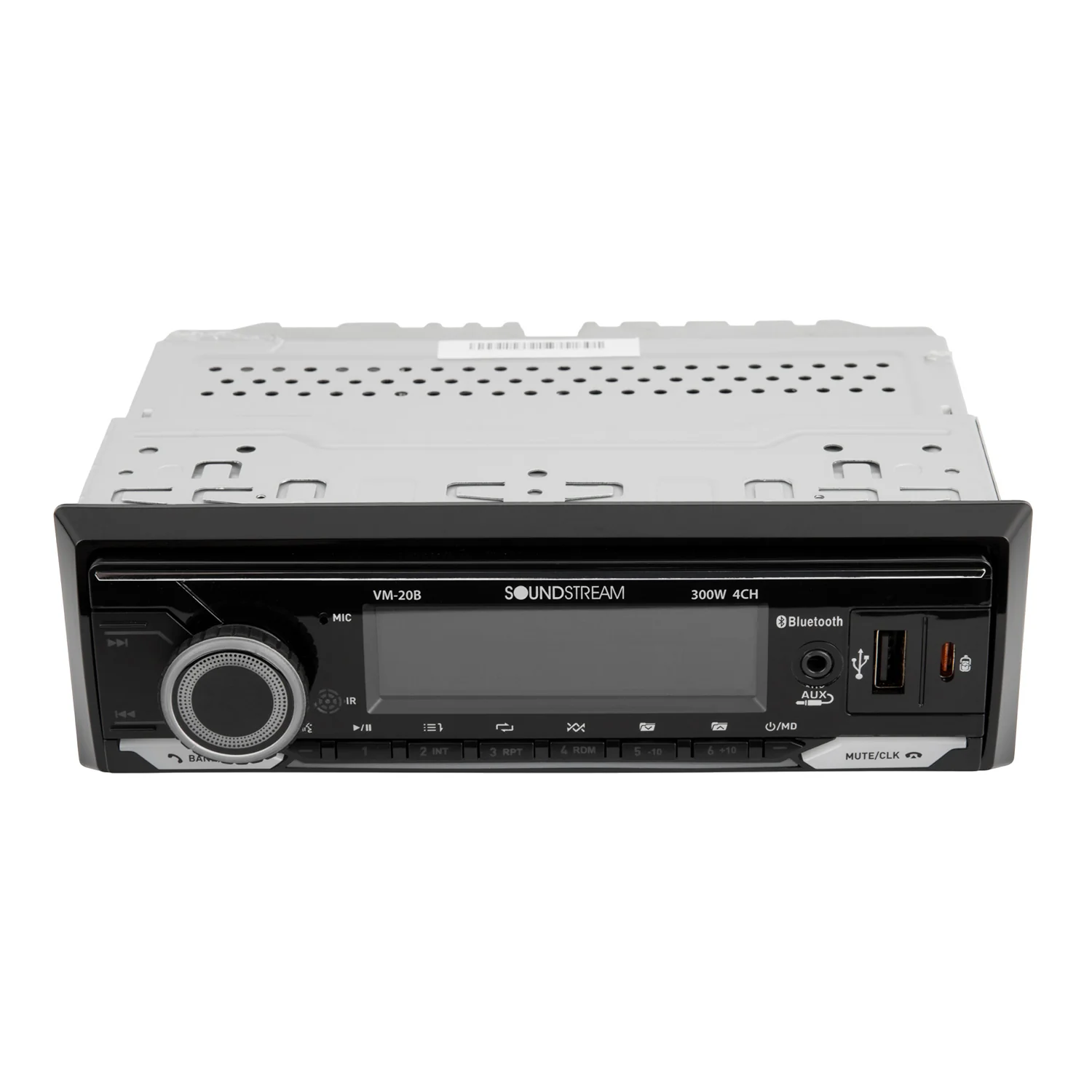 VM-20B | Single DIN Digital Multimedia Receiver with Bluetooth, Dual USB, and Hands-Free Calling - Image 3