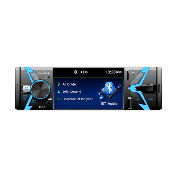 VM-430HB | 4.3" Single-DIN Source Headunit w/ Media Playback & Bluetooth - Image 3