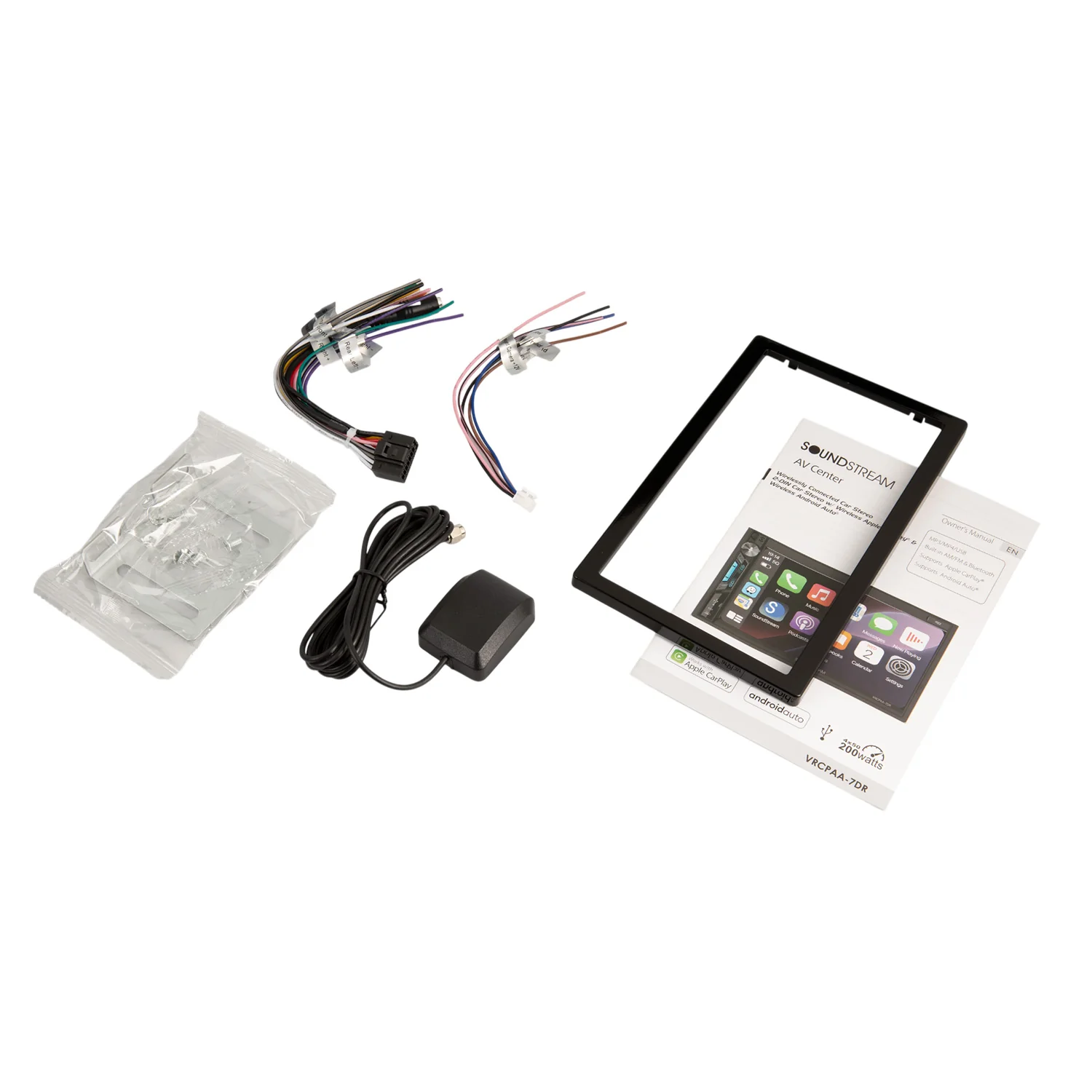 VRCPAA-7DR | 7" Double Din Car Stereo w/ Wireless Apple CarPlay® & Android Auto® - Image 7